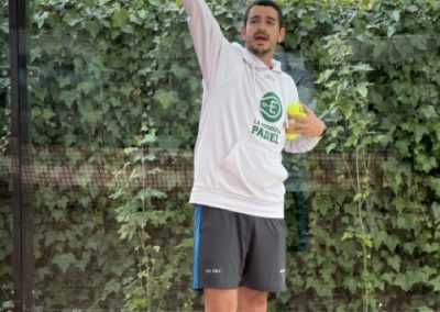 clases de padel en el escorial