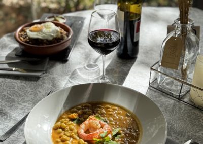 Restaurante con terraza en san lorenzo de el Escorial