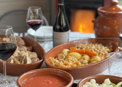 Cocido madrileño completo en San Lorenzo de el Escorial